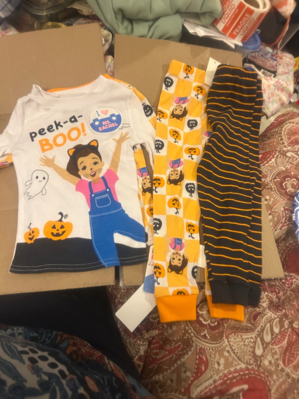 NWT Sz 3t ms Rachel Halloween pajamas